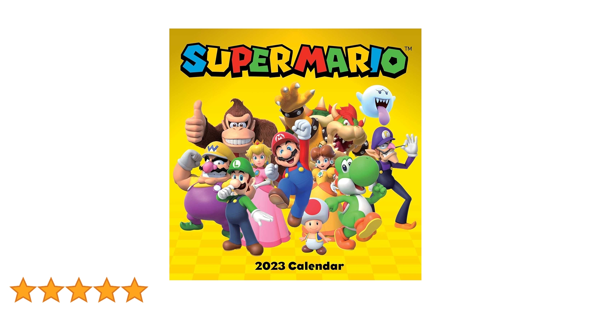 Amazon | Super Mario 2023 Wall Calendar | Nintendo | Video Games